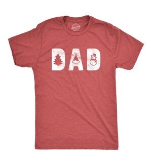 Never worn- Crazy Dog T-Shirts Red Dad Tee size L